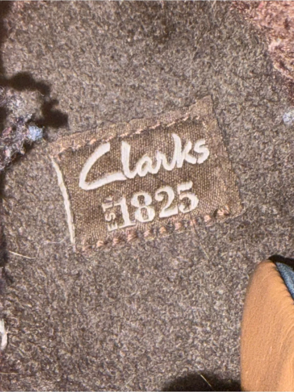 Clark’s Men's Gray Leather Lace-Up Casual Boots